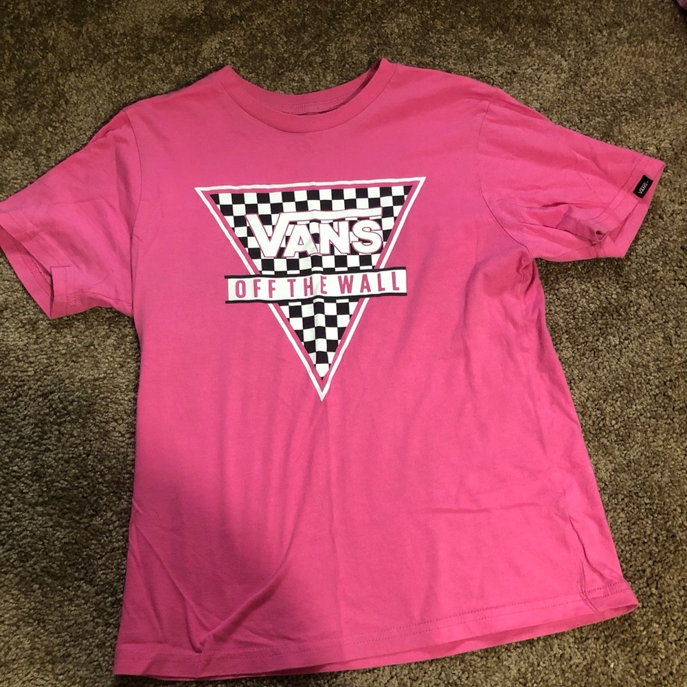 Vans Pink Graphic T-Shirt